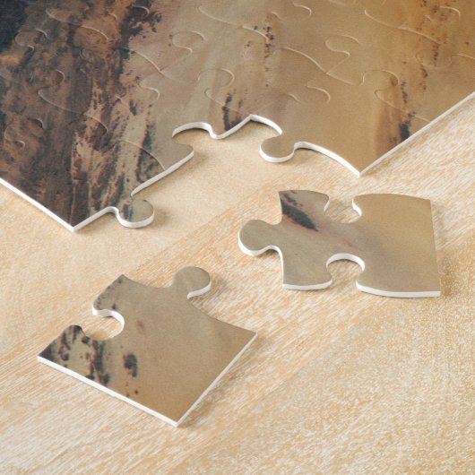 Nordafrika und die große libysche Wüste. Puzzle (Seite)