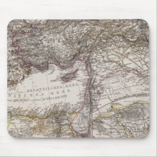 Nordafrikanische Karte Mousepad