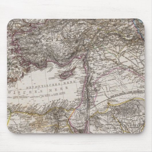 Nordafrikanische Karte Mousepad (Vorne)