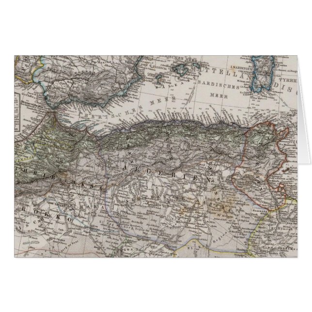 Nordafrikanische Region (Vorderseite (Horizontal))