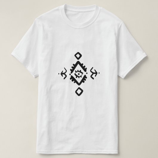 Nordafrikanischer Algerier Amazigh Evil Eye T-Shirt (Design vorne)