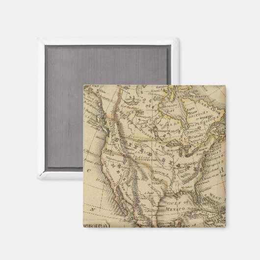 Nordamerika 10 magnet (Vorderseite/Rückseite)