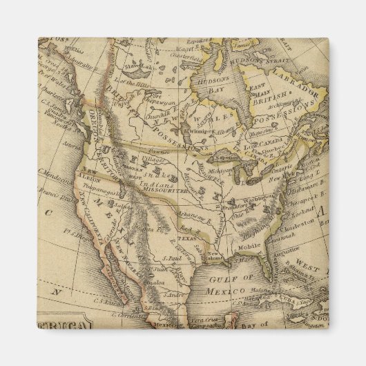 Nordamerika 10 magnet (Vorne)