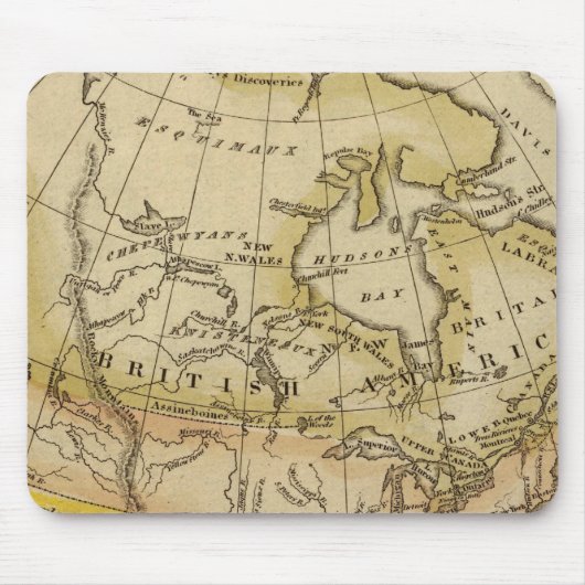 Nordamerika 10 mousepad (Vorne)