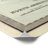 Nordamerika 10 poster (Ecke)