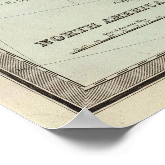 Nordamerika 10 poster (Ecke)