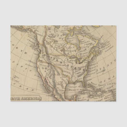 Nordamerika 10 seidenpapier (Vorderseite)
