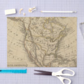 Nordamerika 10 seidenpapier (Handwerk)