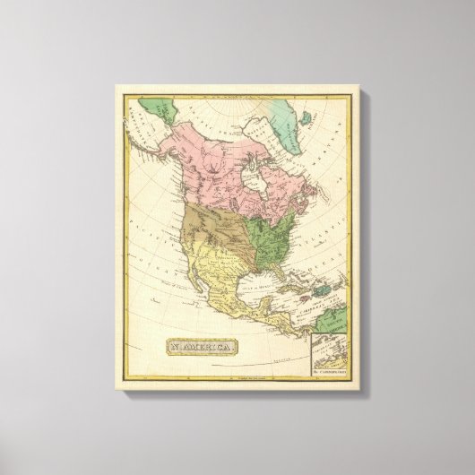Nordamerika 11 leinwanddruck (Vorderseite)
