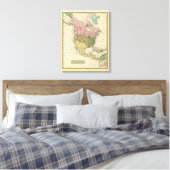 Nordamerika 11 leinwanddruck (Insitu (Schlafzimmer))