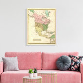 Nordamerika 11 leinwanddruck (Insitu (Wohnzimmer))