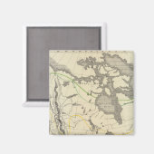 Nordamerika 11 magnet (Vorderseite/Rückseite)