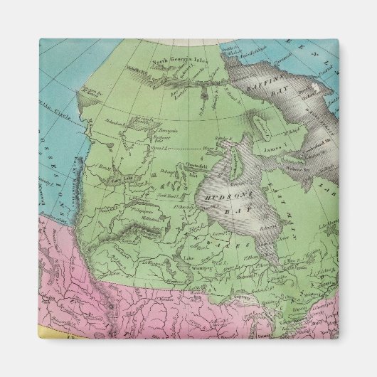 Nordamerika 11 magnet (Vorne)