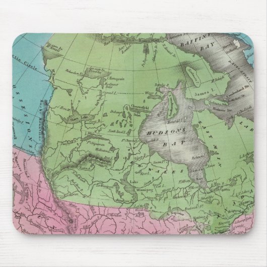 Nordamerika 11 mousepad (Vorne)