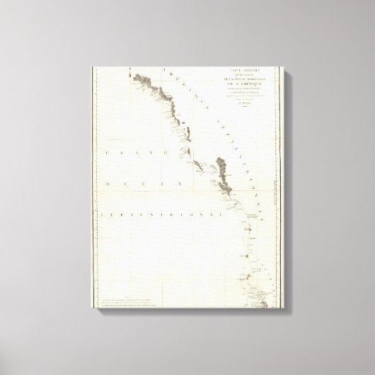 Nordamerika 12 leinwanddruck (Vorderseite)