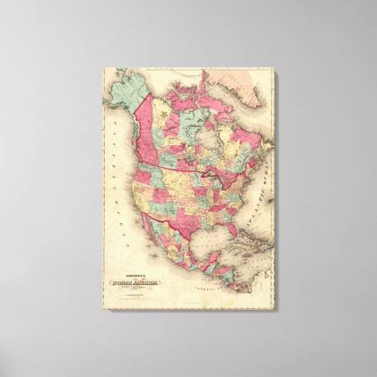 Nordamerika 12 leinwanddruck (Vorderseite)