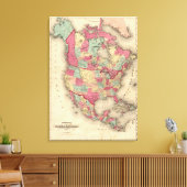 Nordamerika 12 leinwanddruck (Insitu (Wohnzimmer))