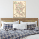 Nordamerika 14 leinwanddruck (Insitu (Schlafzimmer))