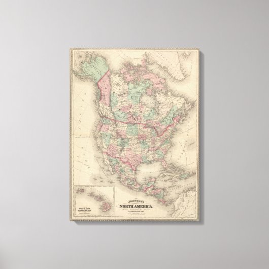 Nordamerika 14 leinwanddruck (Vorderseite)