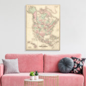 Nordamerika 14 leinwanddruck (Insitu (Wohnzimmer))