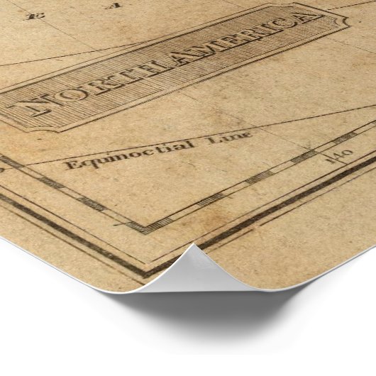 Nordamerika 14 poster (Ecke)