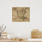 Nordamerika 14 poster (Küche)