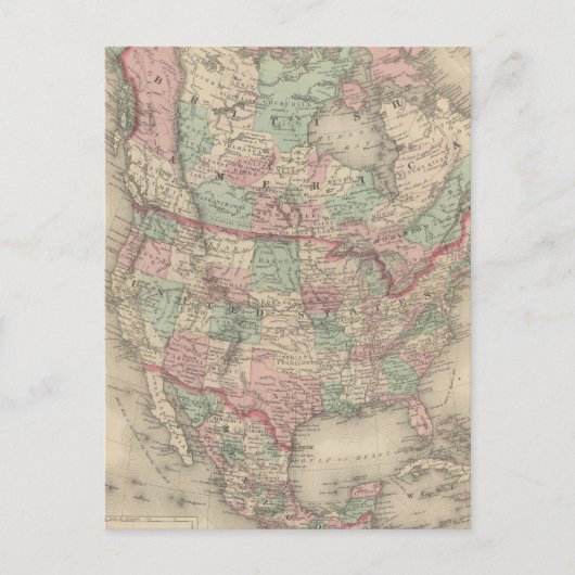 Nordamerika 14 postkarte (Vorderseite)