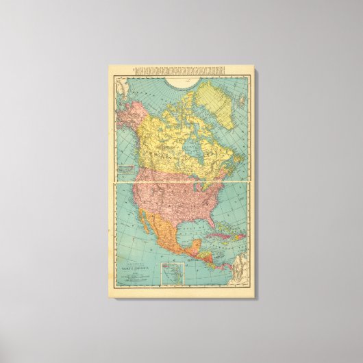 Nordamerika 15 leinwanddruck (Vorderseite)