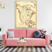 Nordamerika 15 leinwanddruck (Insitu (Wohnzimmer))
