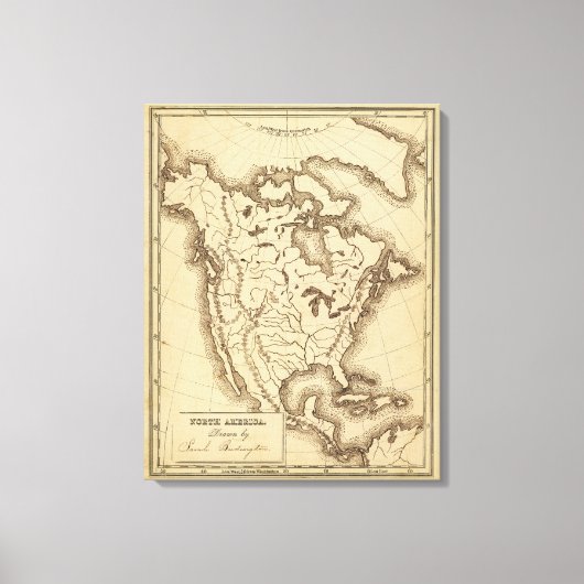 Nordamerika 15 leinwanddruck (Vorderseite)