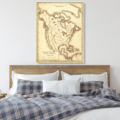 Nordamerika 15 leinwanddruck (Insitu (Schlafzimmer))