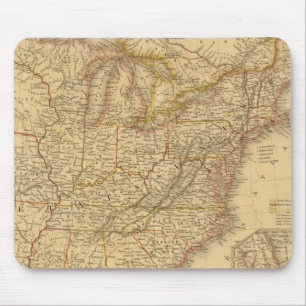 Nordamerika 17 mousepad