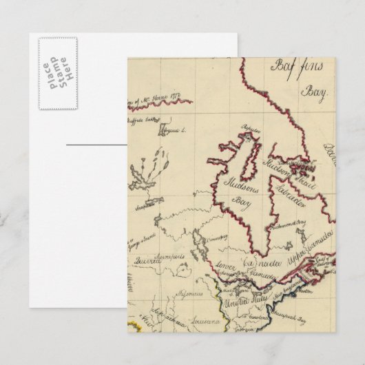 Nordamerika 17 postkarte (Vorne/Hinten)