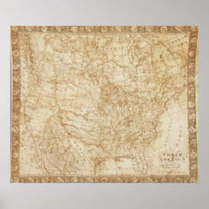 Nordamerika 1804 poster