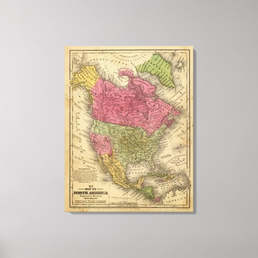 Nordamerika 18 leinwanddruck (Vorderseite)