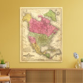 Nordamerika 18 leinwanddruck (Insitu (Wohnzimmer))