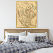 Nordamerika 18 leinwanddruck (Insitu (Schlafzimmer))