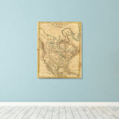 Nordamerika 18 leinwanddruck (Insitu (Holzboden))