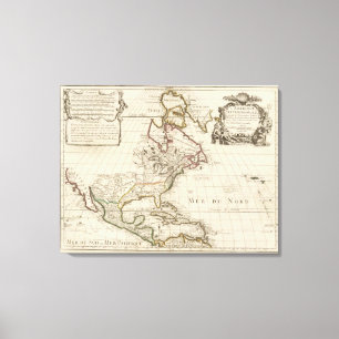 Nordamerika 19 leinwanddruck