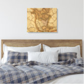 Nordamerika 20 leinwanddruck (Insitu (Schlafzimmer))