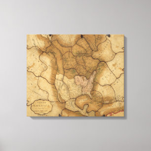 Nordamerika 20 leinwanddruck