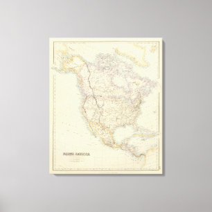 Nordamerika 20 leinwanddruck