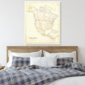 Nordamerika 20 leinwanddruck (Insitu (Schlafzimmer))