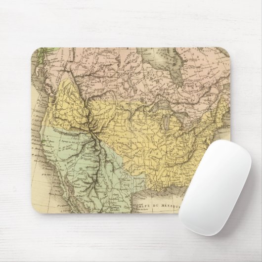 Nordamerika 20 mousepad (Mit Mouse)