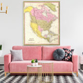 Nordamerika 21 leinwanddruck (Insitu (Wohnzimmer))