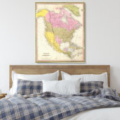 Nordamerika 21 leinwanddruck (Insitu (Schlafzimmer))