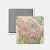 Nordamerika 21 magnet (Vorderseite/Rückseite)