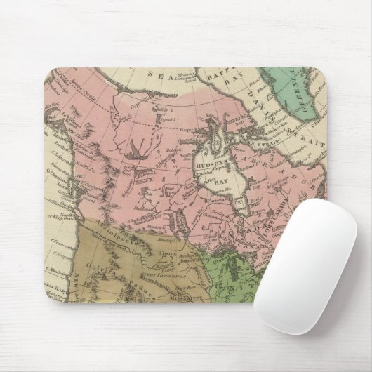 Nordamerika 21 mousepad (Mit Mouse)