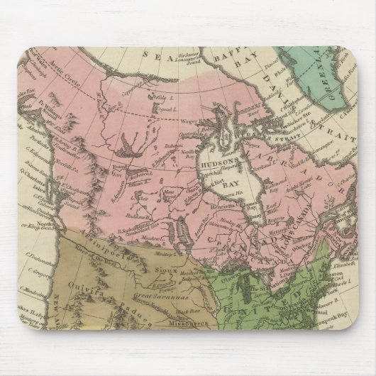 Nordamerika 21 mousepad (Vorne)