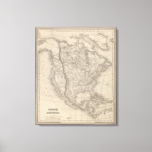 Nordamerika 22 leinwanddruck